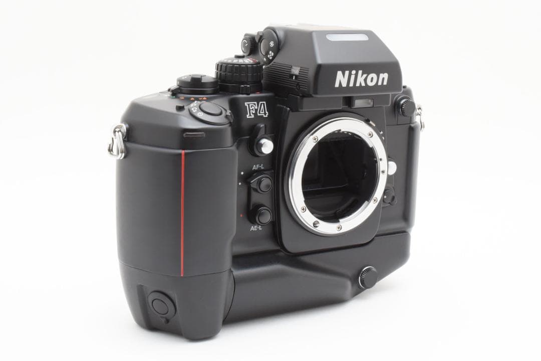 超美品 NIKON ニコン F4S MB-21 説明書付フィルム　B395