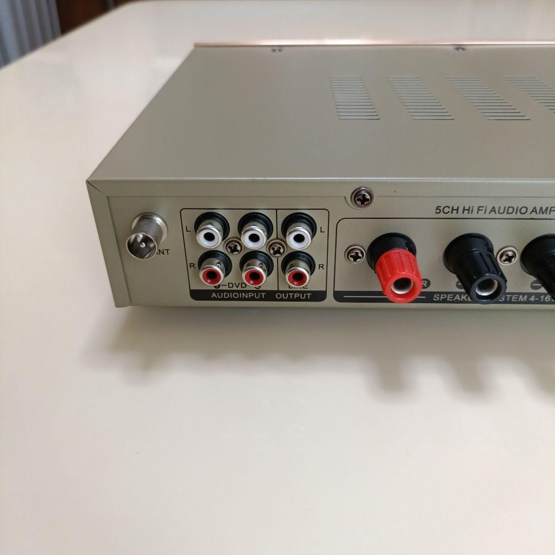 ⭐超美品⭐ブルートゥースステレオ AVサラウンドアンプ リモコン付き USB