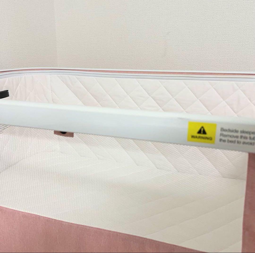 お値下げ‼️hzdmj ベビーベッド ピンク