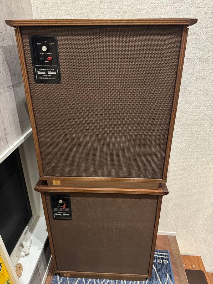 70年代の珍しいヤマハNS-310スピーカーシステム 2台 ヴィンテージ￼