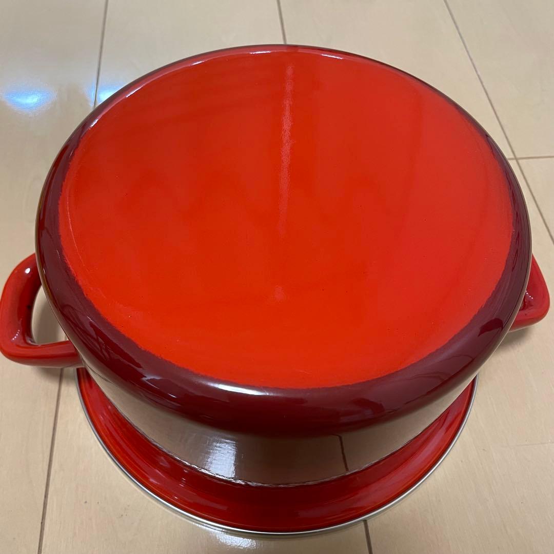 ル・クルーゼ EOS キャセロール 20cm ＋ラウンドプレート2枚セット