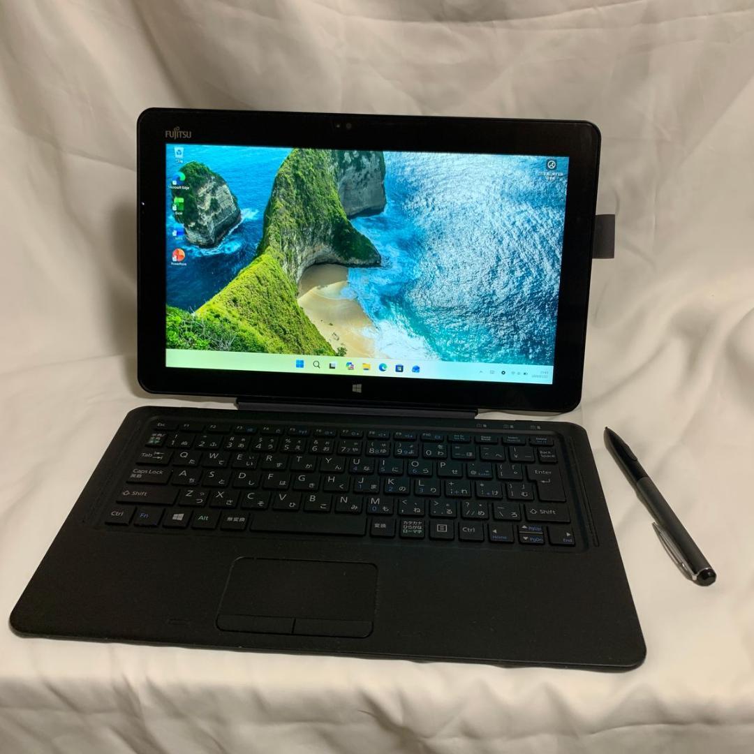 F10A【Windowsタブレット】富士通 12.5型FHD/i5第7世代
