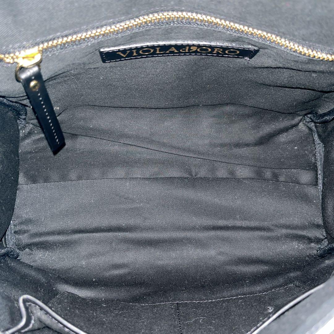 ヴィオラドーロ　ジーノ　2way ショルダーバッグ　ハンドバッグ　キャンバス
