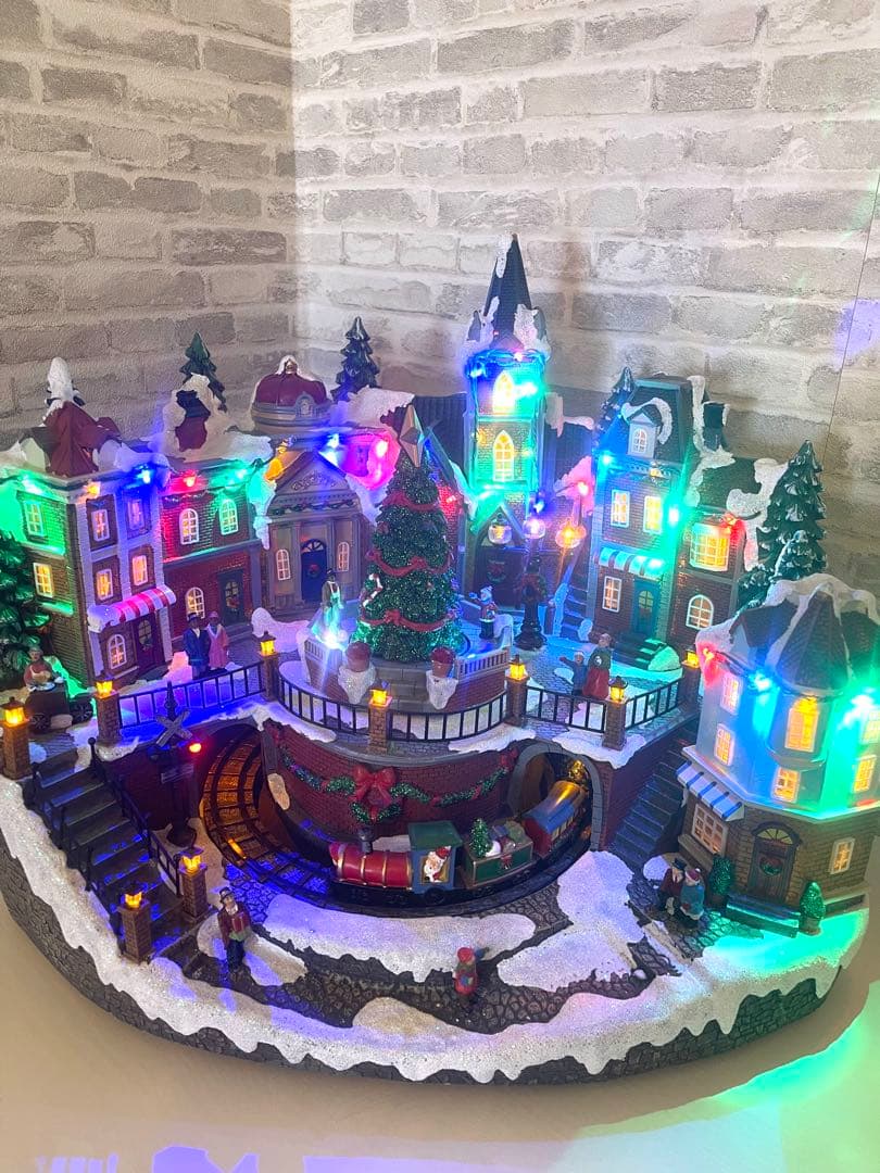 美品　コストコ クリスマス ビレッジ