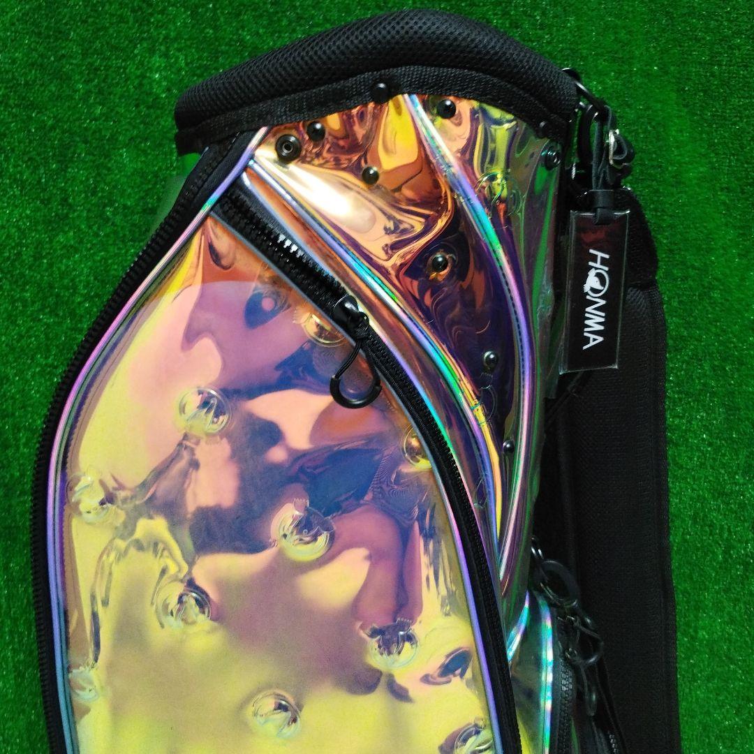 新品　タグ付き　HONMA ホログラフィック キャディバッグ　フード無し