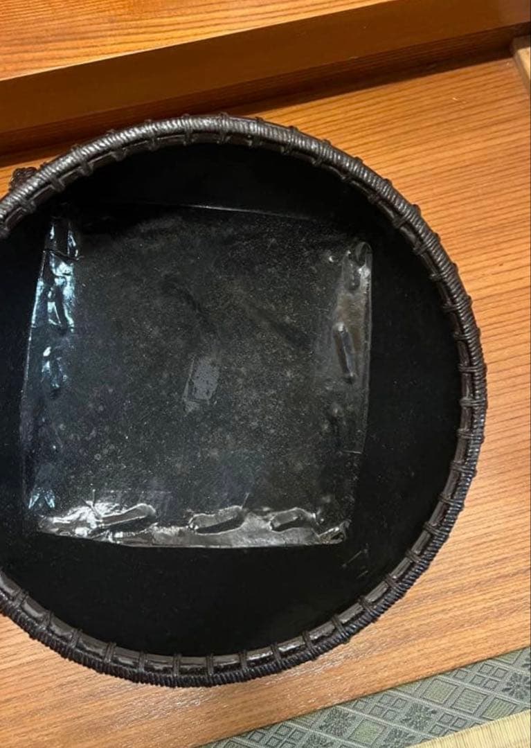 茶道具 唐物写 底六角 炭斗 炭入 炉・風炉兼用 炭取 竹籠 炭道具一式