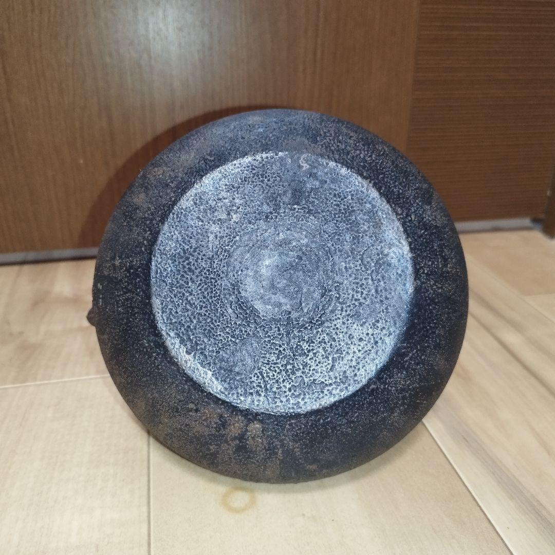 成龍堂鋳造所 斎峰 及川光正造 南部鉄器 宝珠形 鉄瓶