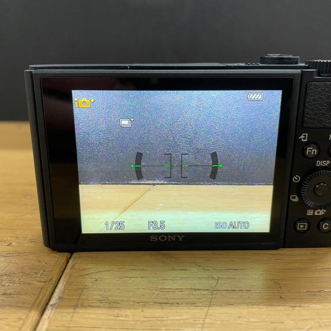 美品 動作品 SONY CyberShot DSC-WX800 ブラック カメラ