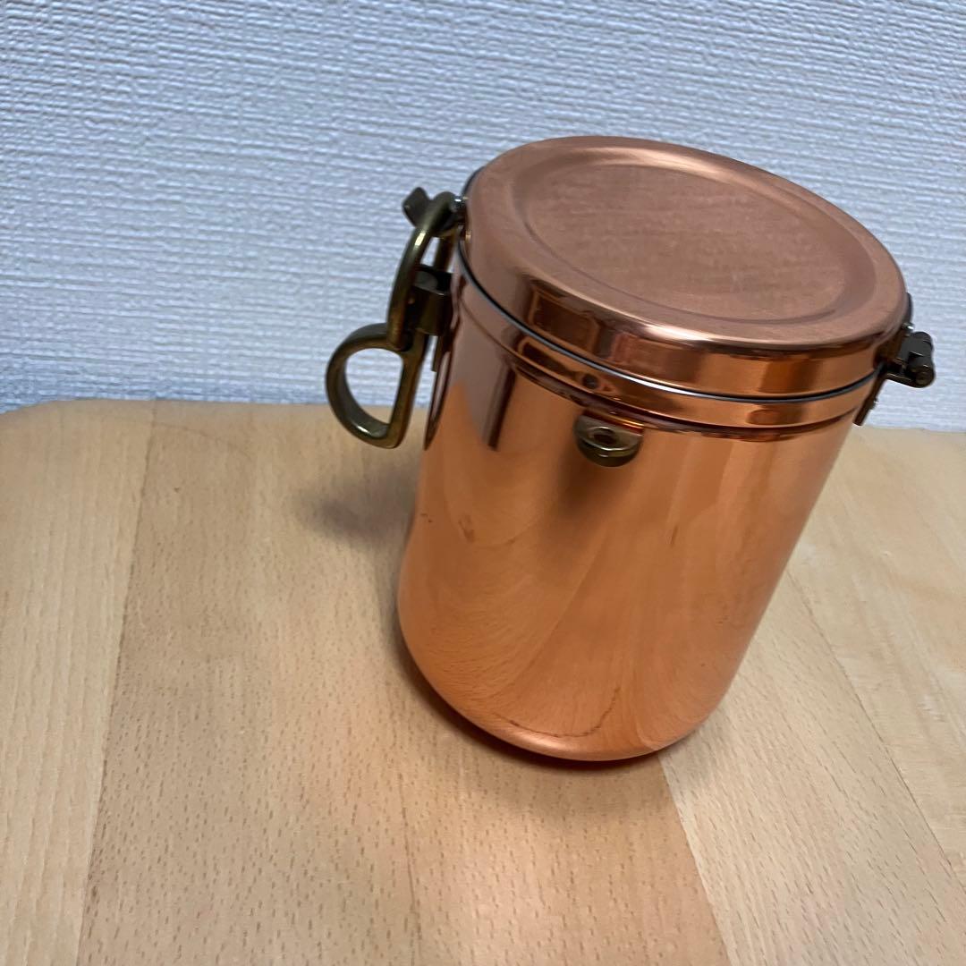 希少品　COPPER100 REFINED SERIES 銅製容器 ストッカー