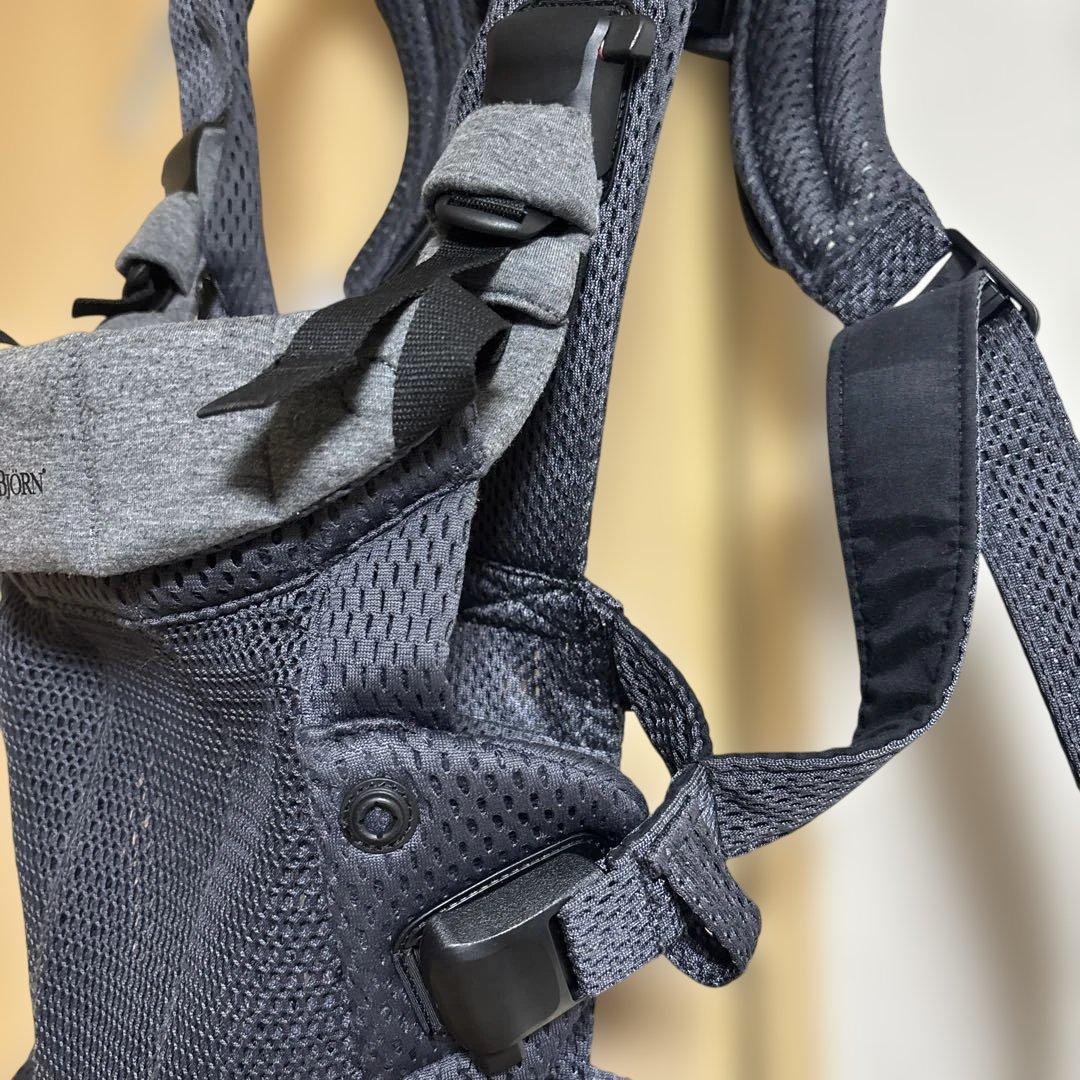 美品 ベビービョルン ハーモニー 抱っこ紐 アンスラサイト