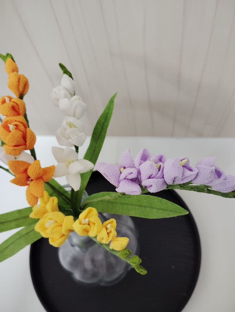 tomtomさま専用　つまみ細工　花菖蒲　こいのぼり　フリージア　チューリップ