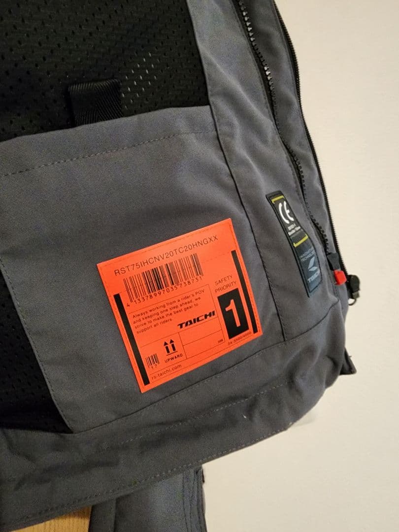 【RSタイチ】RSJ726 | モンスター オールシーズンパーカ イーグルグレー