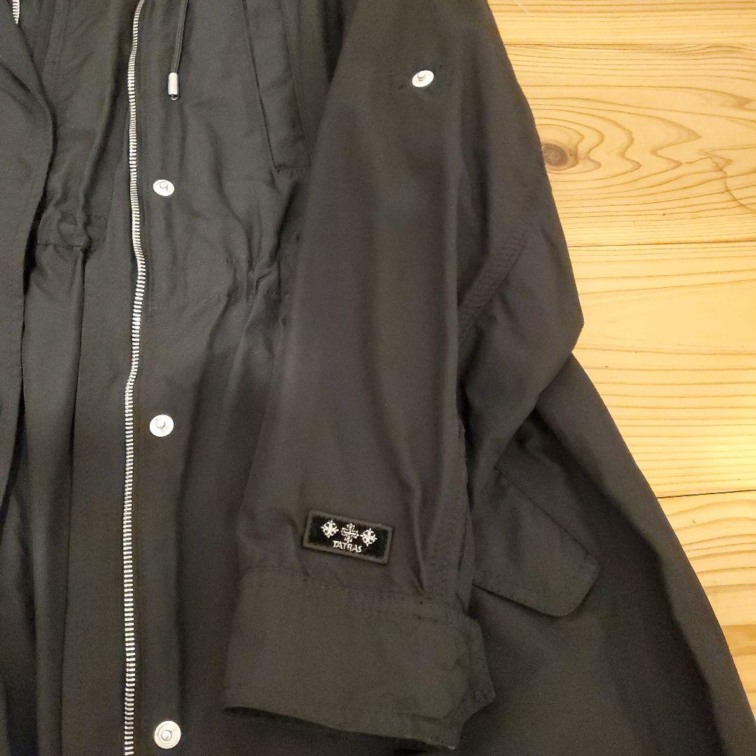 タトラス　定番　モッズコート　ブラック02 M