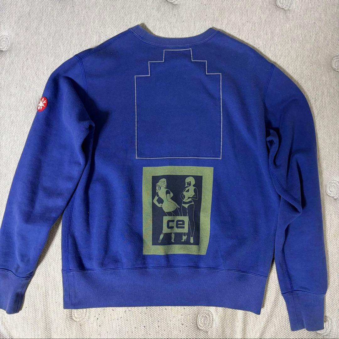 C.E Cavempt スウェット トレーナーワッペン ロゴ