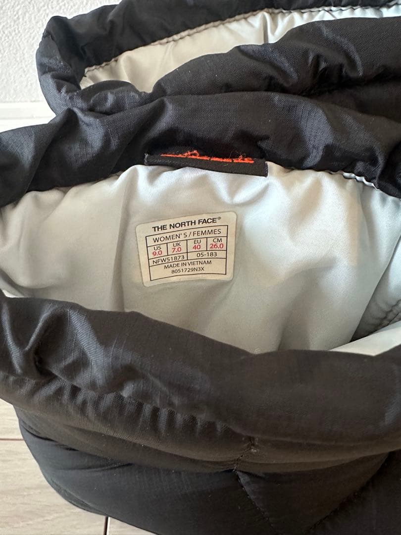 【美品】ノースフェイス　ヌプシブーティ　ブラック26㎝