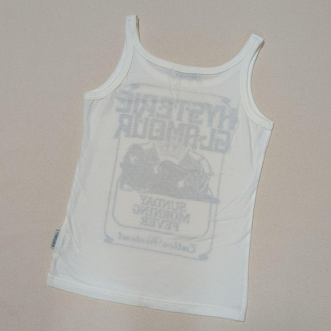 【美品♡希少】ヒステリックグラマー　ヒスガールストーン装飾タンクトップ　90s