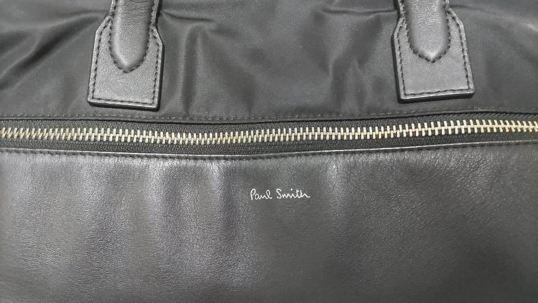 ★美品★ポールスミス ビジネス ブリーフ 2way レザー ブラック