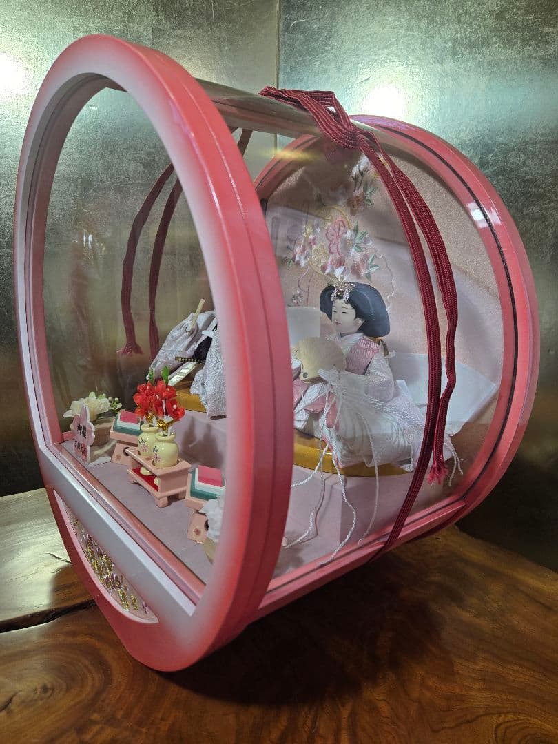 【一点限り】雛人形 ケース飾り　K56