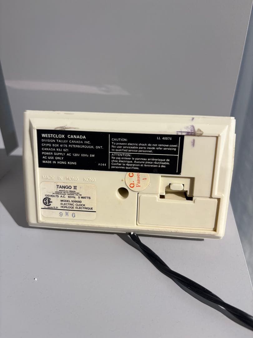 westclox 時計　ミッドセンチュリー　ポストモダン　スペースエイジ