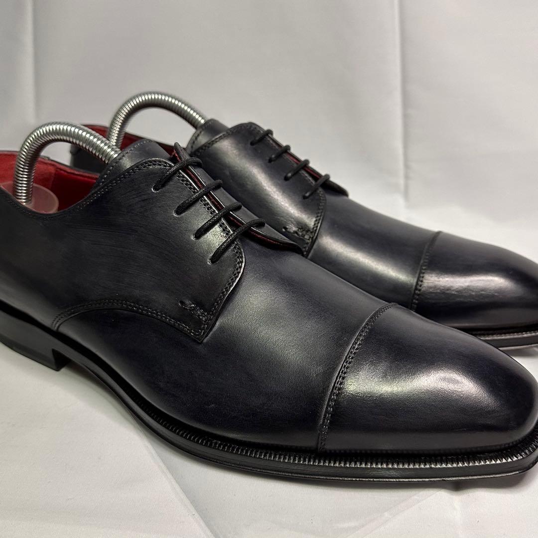 新品未使用☆Dafino☆パティーヌレザー☆ストレートチップ☆サイズ40☆196