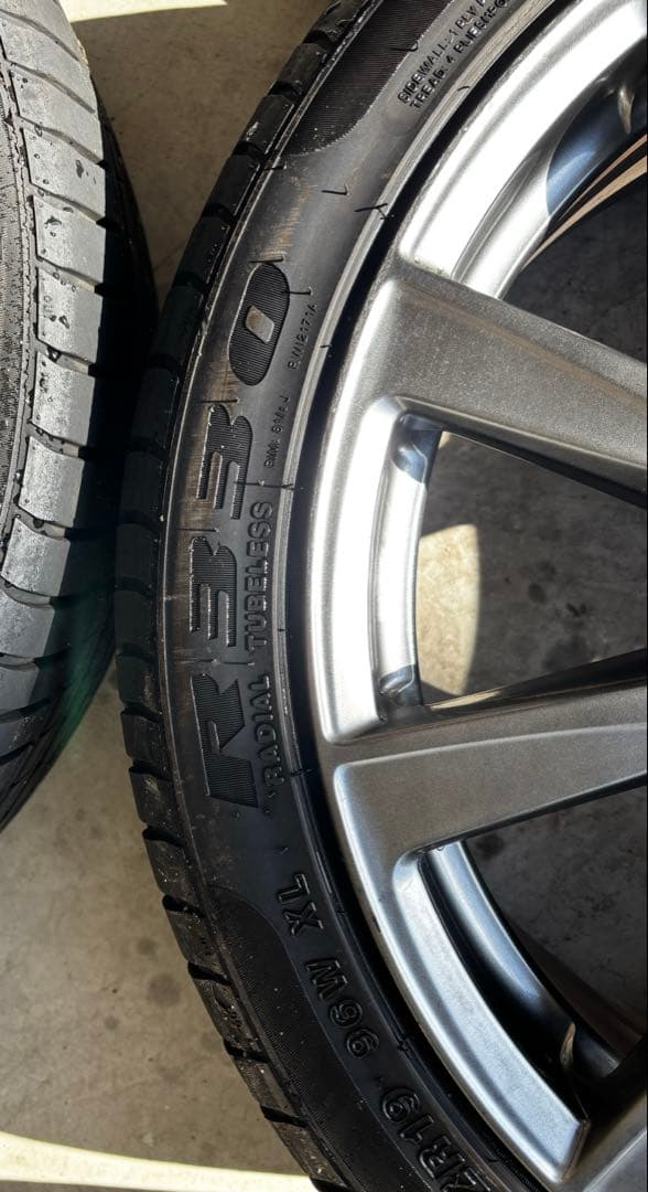 BBS鍛造　LEXUS レクサス　 IS-F 19インチ 純正ホイールセット