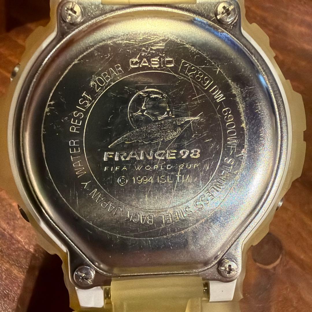 CASIO G-SHOCK FRANCE 98 FIFA WORLD CUP限定