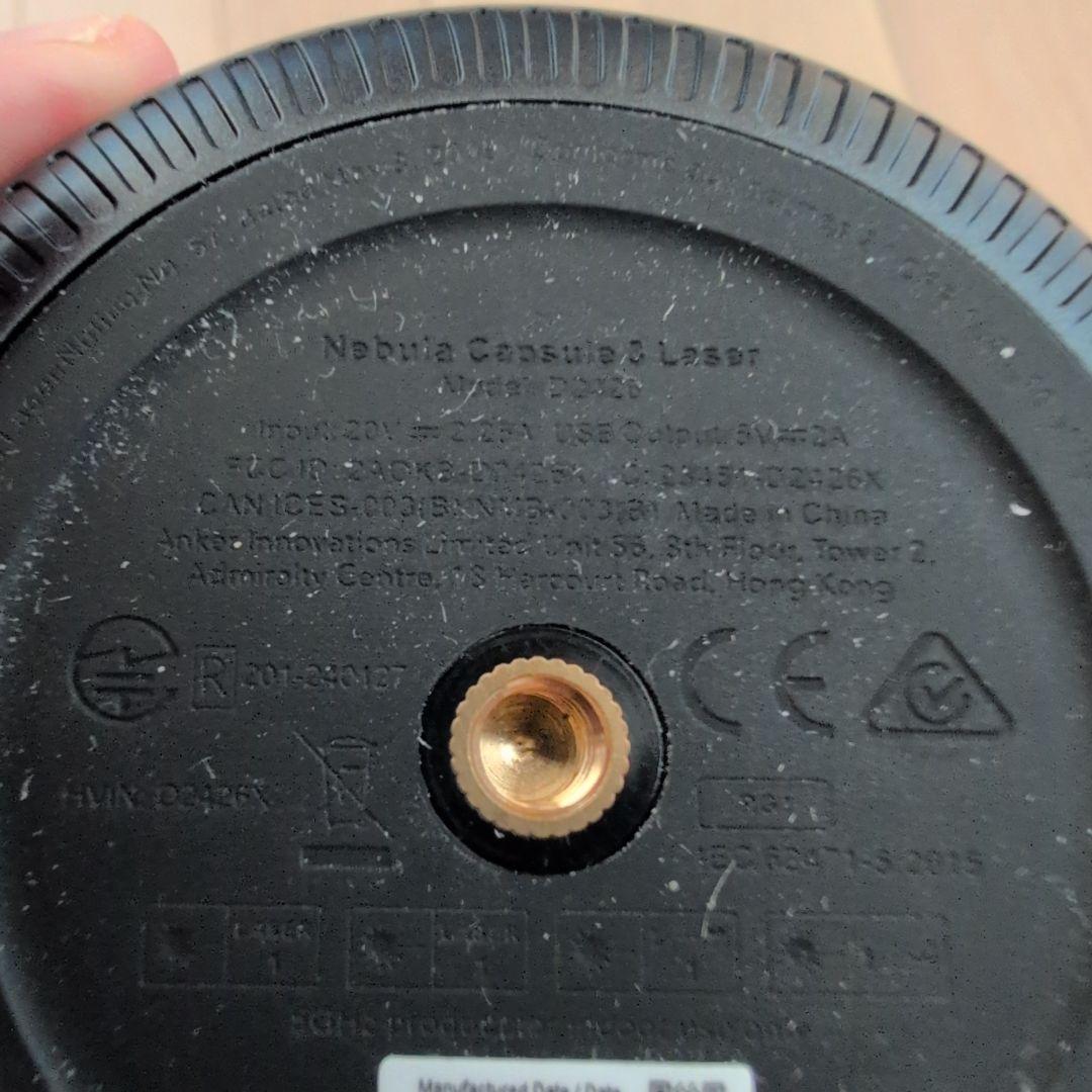 NEBULA capsule 3 laser プロジェクター本体 ブラック