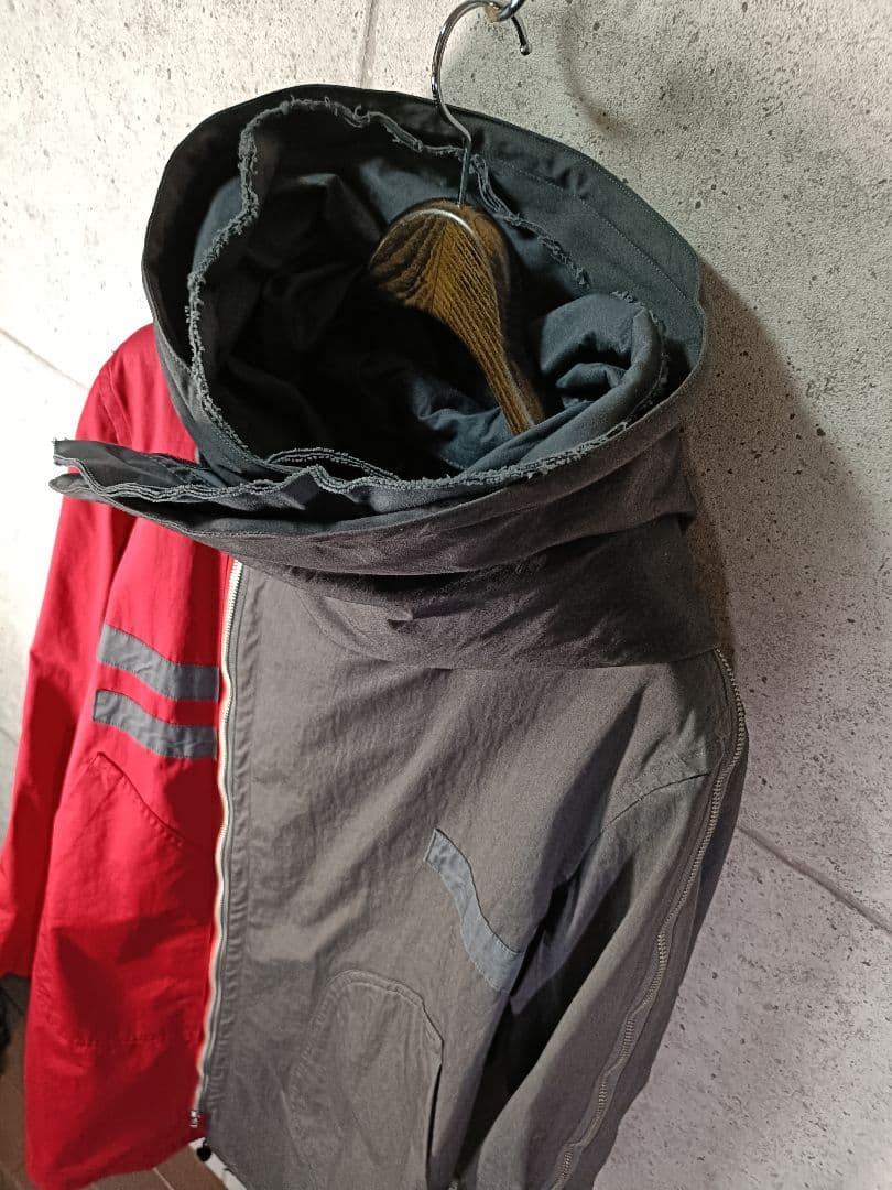 nude:masahiko maruyama モッズコート 赤＆チャコールグレー