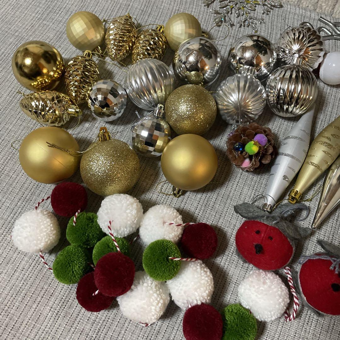 【美品】Alsace アルザス クリスマスツリー　120cm おまけ付き