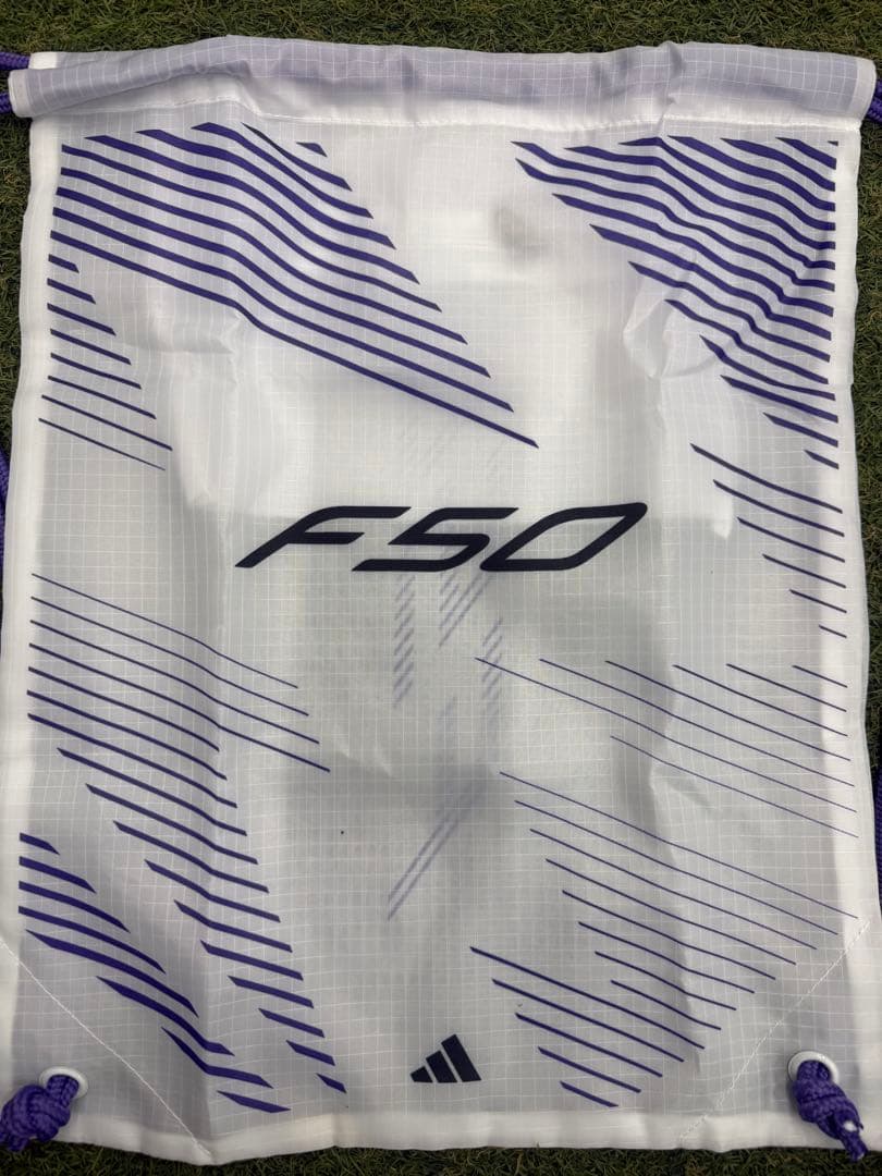 サッカースパイク⚽️adidas F50 ELITE ホワイト/パープル/ブラック