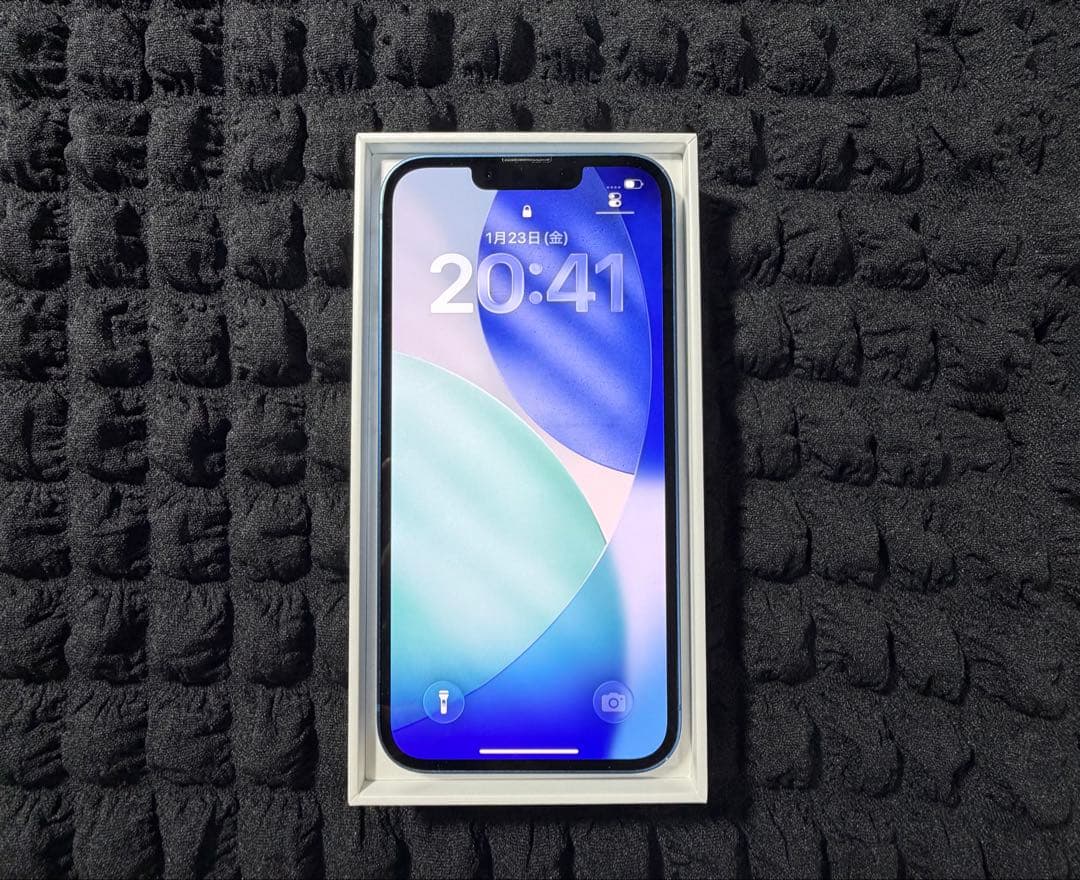 こ*も様 Apple iPhone 13 ブルー