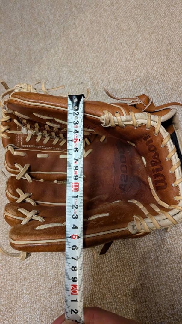 Wilson A2000 硬式グローブ 左利き用　ブラウン