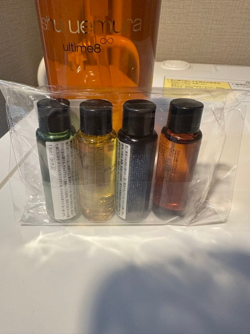 【しま】shu uemura クレンジングオイル450ml+15mlx4個