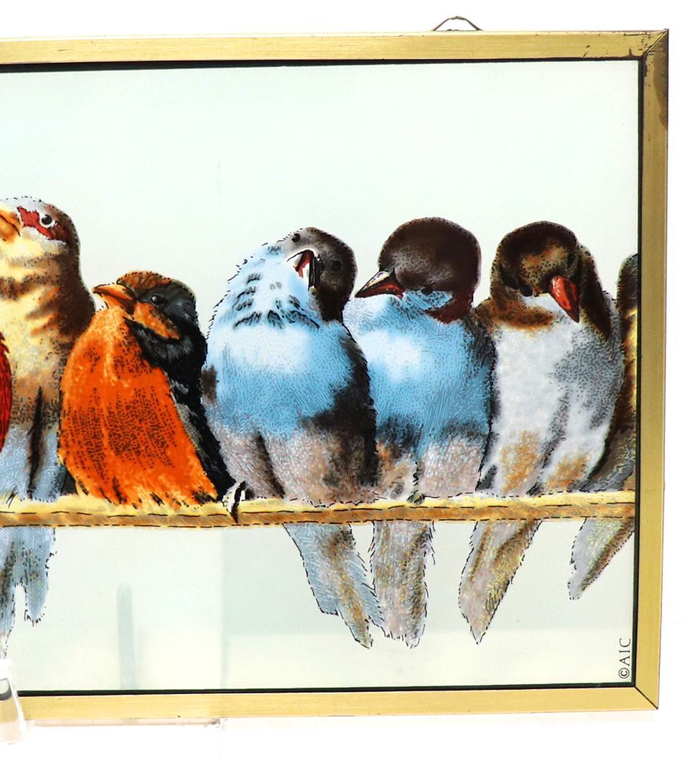 ウェンディ・ワグナー ヴィンテージステンドグラス コーラスライン 横長レアモデル