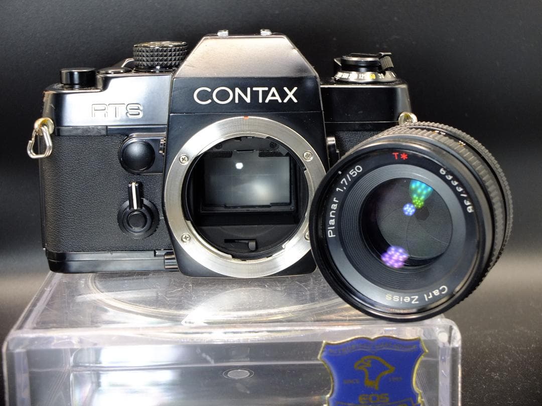 コンタックスRTS／プラナー50mmf1.7付【実写確認済整備品】
