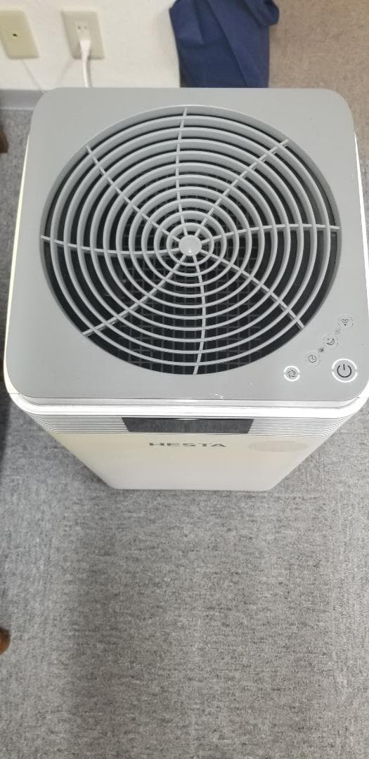 中古　HESTAエアークリーン　ウィルス除去空気清浄機　60畳対応　KJ800F