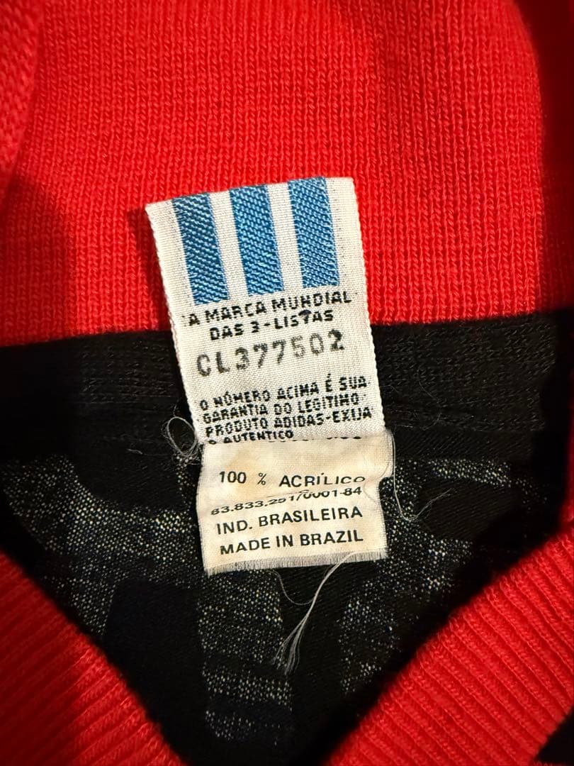 フラメンゴゲームシャツ　ジーコ