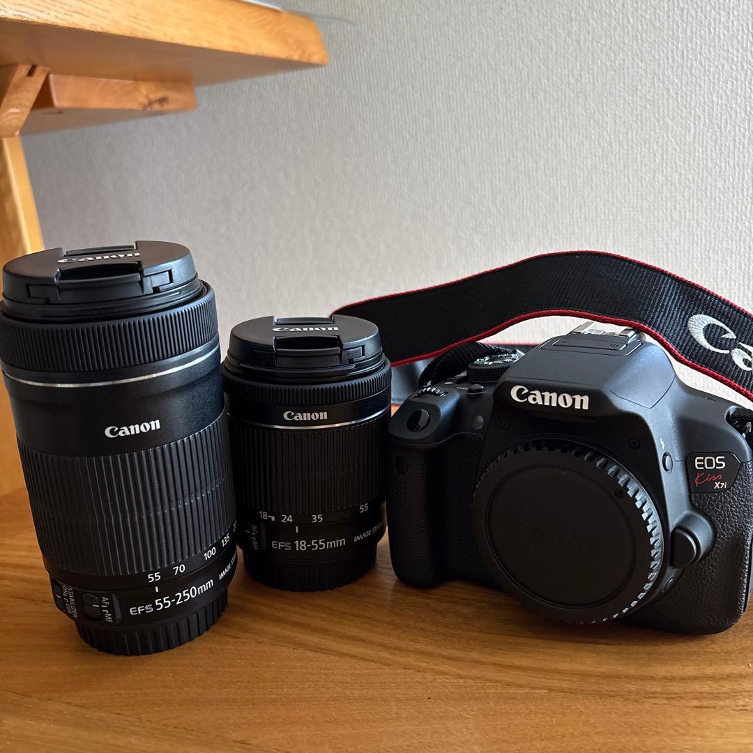 Canon EOS Kiss X7i sdカード無し