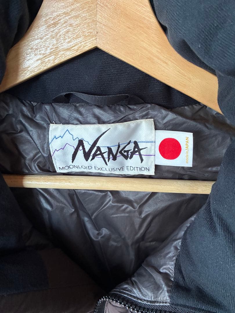 NANGA WHITELABEL MOONLOID別注 最強ダウン Type3