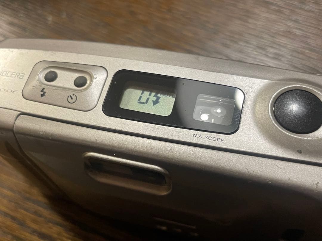 フィルムカメラ KYOCERA TPROOF carl zeiss tessar 3.5/35