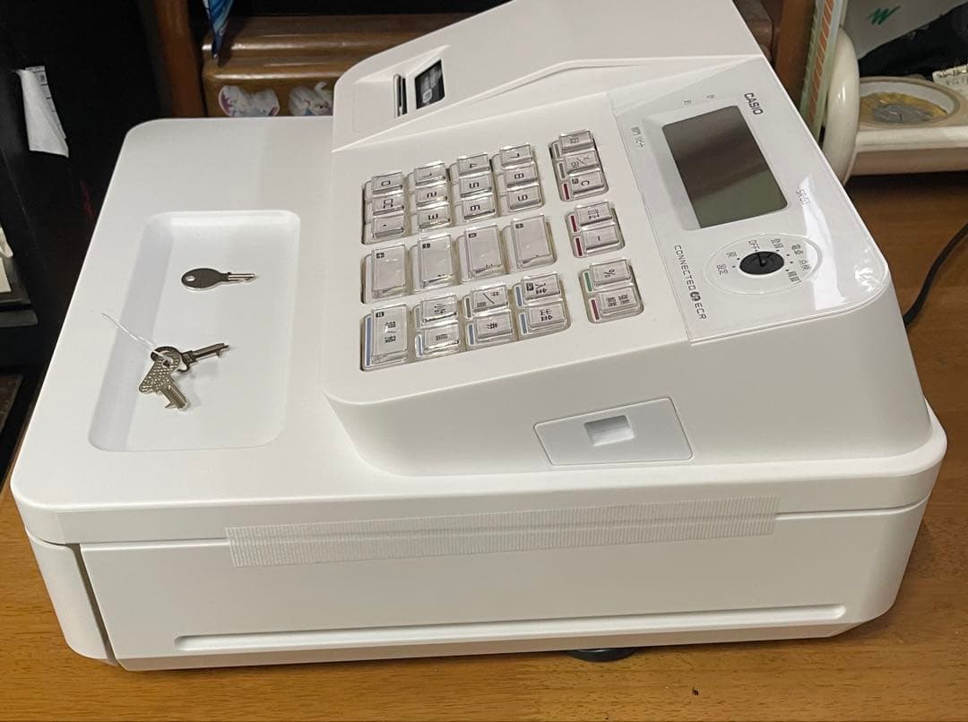 CASIO SR-G3-EX レジスター ホワイト