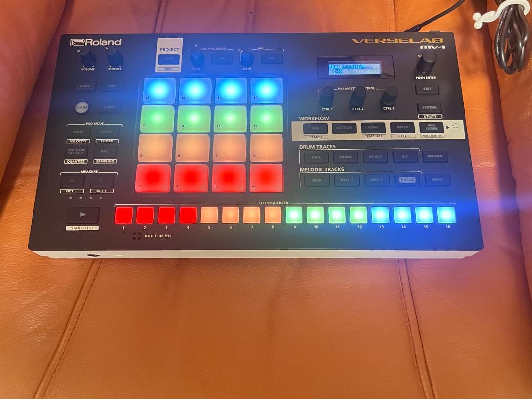 Roland Verselab MV-1 + セミハードケース