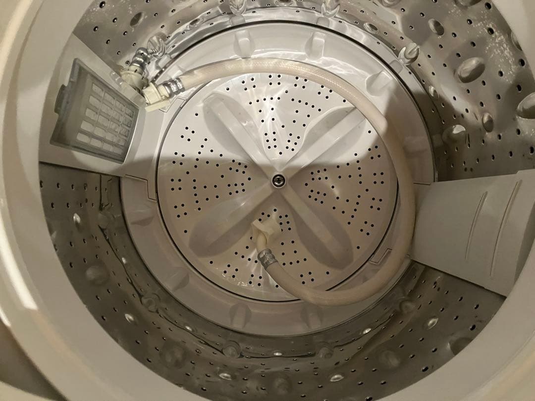 【送料込み】利用1年未満の美品 アイリスオーヤマ 7kg 縦型洗濯機