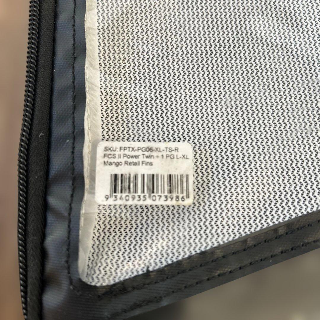 3本セット FCS2 POWER TWIN フィン L-XL TWIN トライ