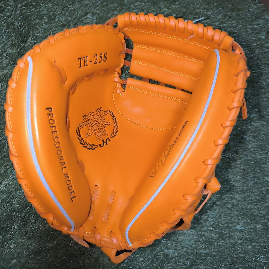 ハタケヤマ 軟式用 キャッチャーミット（左投げ）