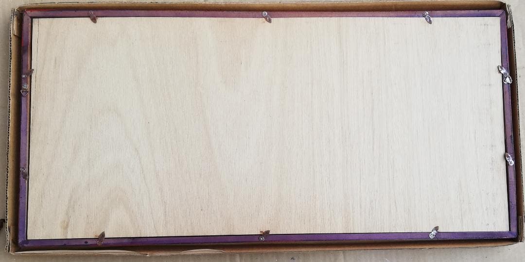 押絵額　７８５ｍｍ×３７５㎜×３５㎜