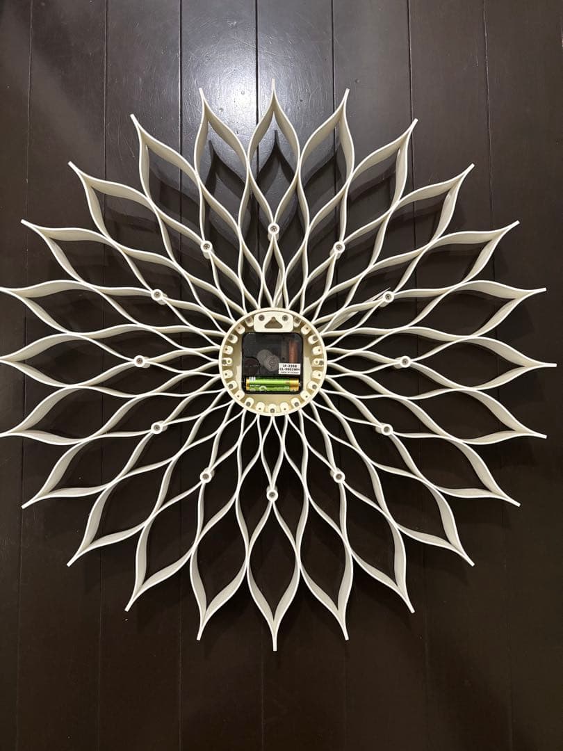 現行品　未使用　ルファール　ウォールクロック　ホワイト　フランフラン　壁掛け時計