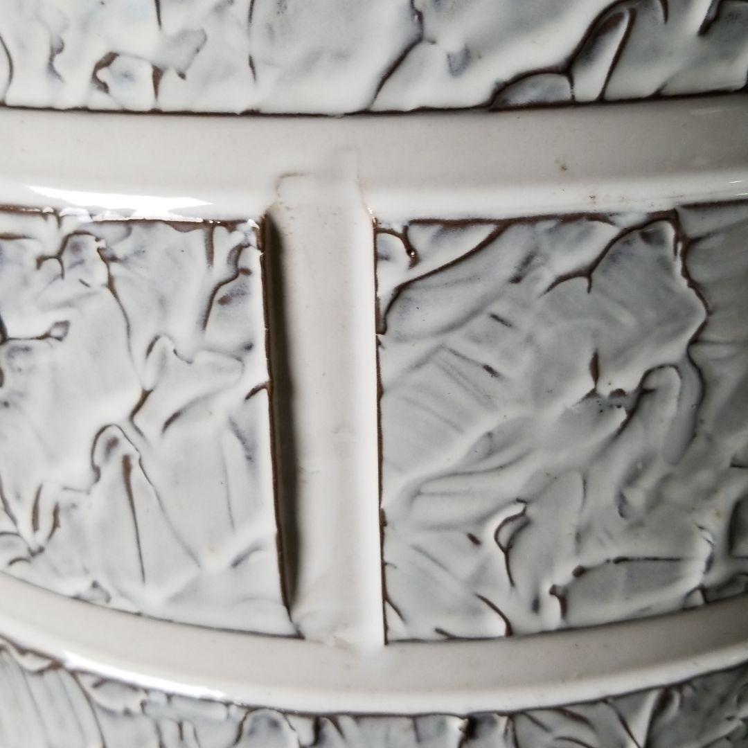 大容量❗信楽焼 傘立て 格子 高さ４７cm