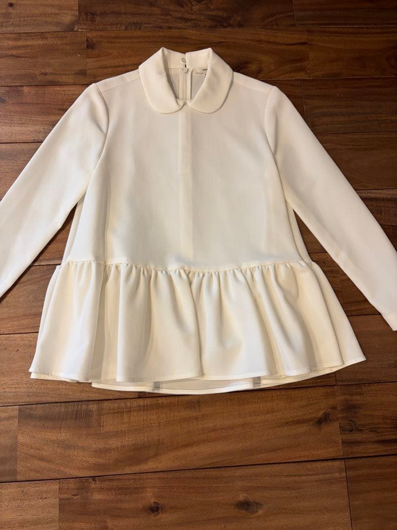 yori ラウンドカラードレスブラウス 34