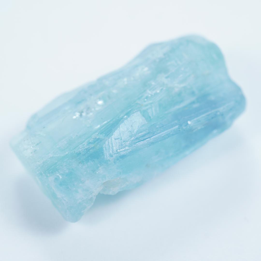 バイカラーアクアマリン　結晶　原石　ナイジェリア産